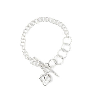 Sandberg Armband Ringo Öppet Hjärta Silver. 19,5 cm