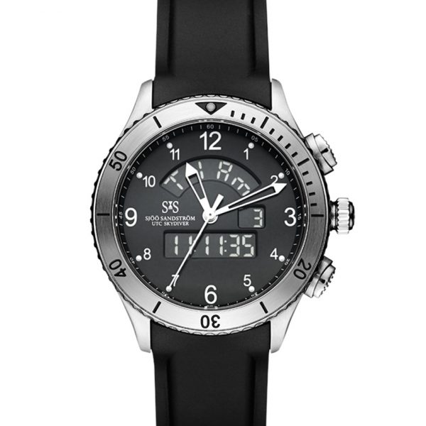 Sjöö Sandström UTC SKYDIVER Steel/gummi