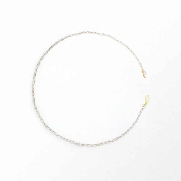 Sandberg Halsband Stella Silver/guld 18 k 50 - 90 cm