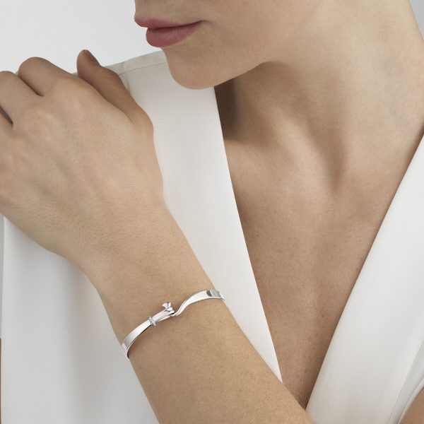 Georg Jensen Torun armring Silver/Diamanter - Bild 2