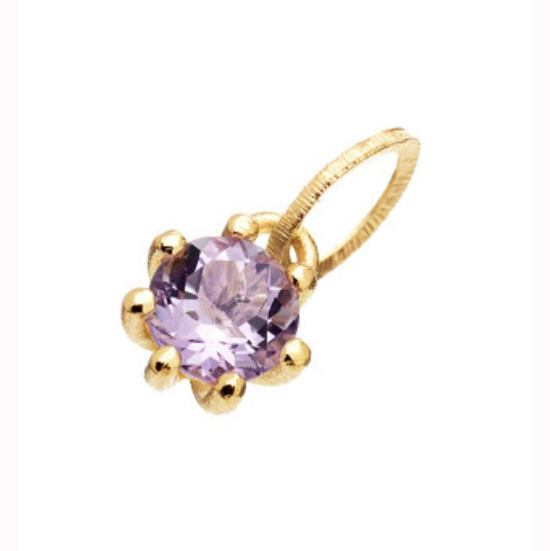 Sandberg Cocktail, Hänge Ametist 18 k 8 mm