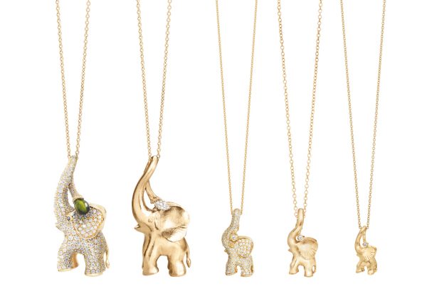Ole Lynggaard Hänge Elefant - Medium - Bild 4