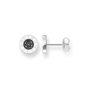 Thomas Sabo Stiftörhängen classic pavé svart