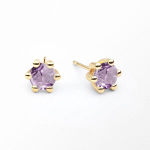 Sandberg Cocktail, örhänge Ljus ametist 18 k 6 mm