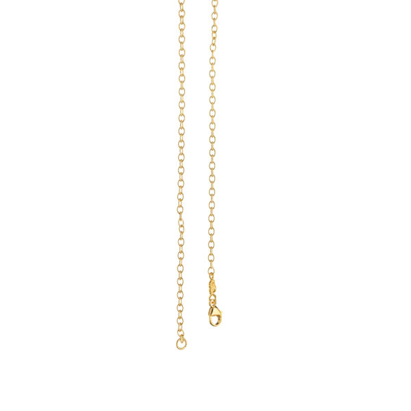 Sandberg Slim - Kedja 18k Guld. 36 till 90 cm