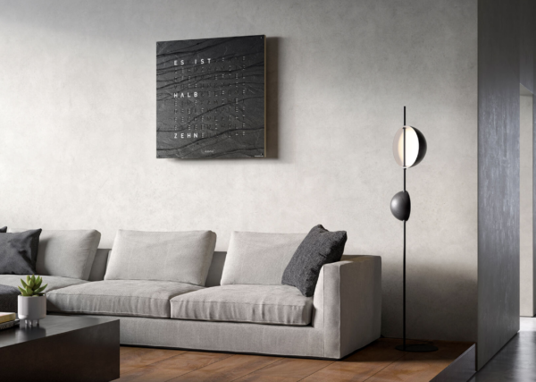 Qlocktwo Large Metamorphite  90*90 cm - Bild 2