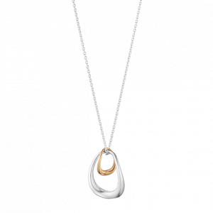 Georg Jensen Offspring Halsband - Sterlingsilver/18 K Roséguld