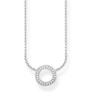 Thomas Sabo Halsband Cirkel med stenar