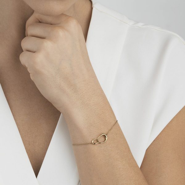 Georg Jensen Offspring Armband - Sterlingsilver/18 K Roséguld - Bild 2
