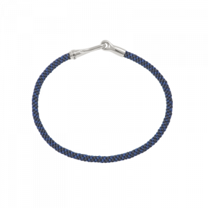 Ole Lynggaard Armband Life Bracelet Silver 3 mm Midnight Blue