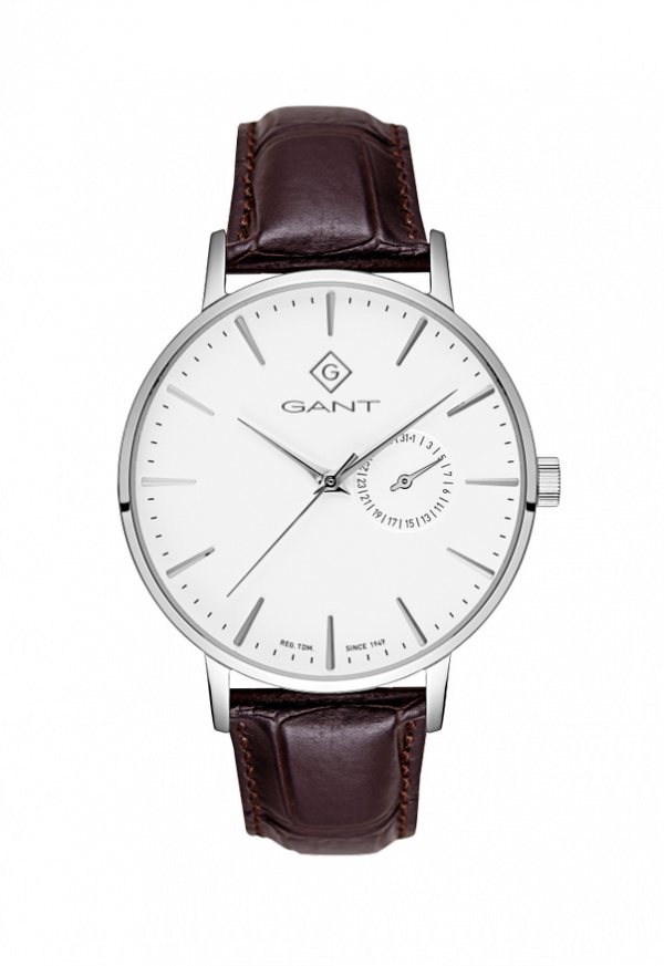 Gant Park Hill III  Stål Vit tavla - 41 mm