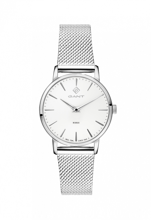 Gant Park Avenue Stål Vit tavla - 32 mm