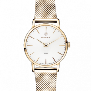Gant Park Avenue Guldpvd Vit tavla - 32 mm