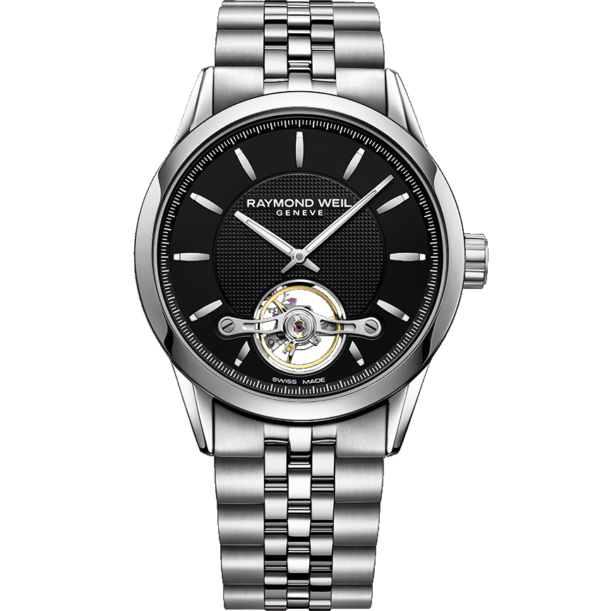 Raymond Weil Freelancer Automat 42 mm. Open heart. Beställningsvara
