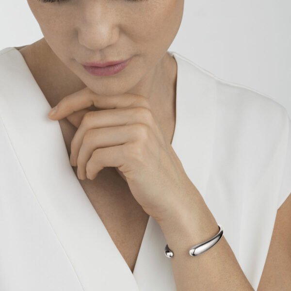 Georg Jensen Mercy Öppet Armband Silver - Bild 2
