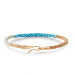 Ole Lynggard Armband LIFE 3 mm -Cornflower-