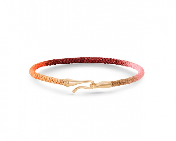 Ole Lynggard Armband LIFE 3 mm -Berry-