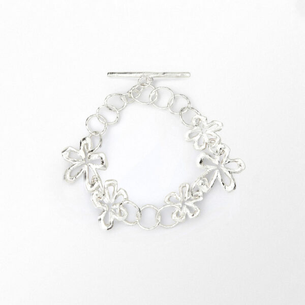 Sandberg Ringo Svensk Sommar Armband kraftig silver