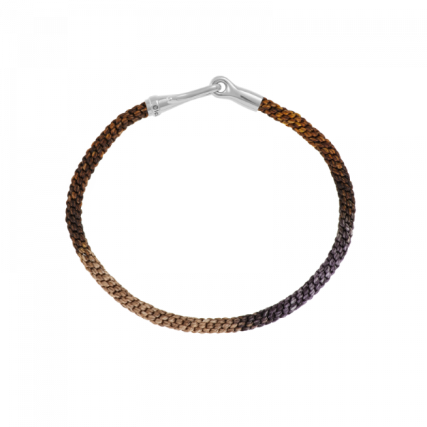 Ole Lynggaard Armband Life Bracelet. Silver 3 mm Velvet