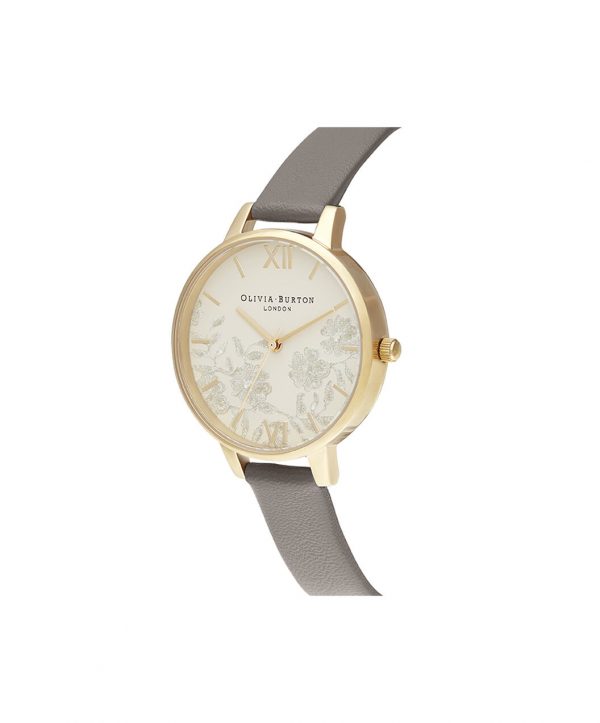 Olivia BurtonDemi Nude Dial Vegan London Grey & Gold 30 mm - Bild 2