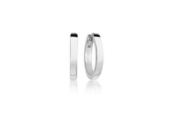 Sif Jakobs Örhänge Ellera Pianura Medium - Silver 14 mm