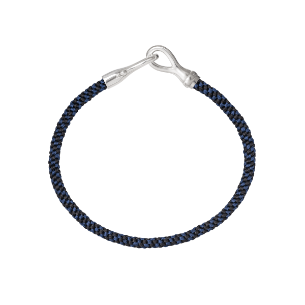 Ole Lynggaard  Life Bracelet Silver 3,8 mm Midnight blue