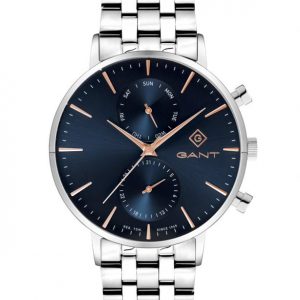 Gant Park Hill Day-Date Blå/rosé tavla - 43 mm