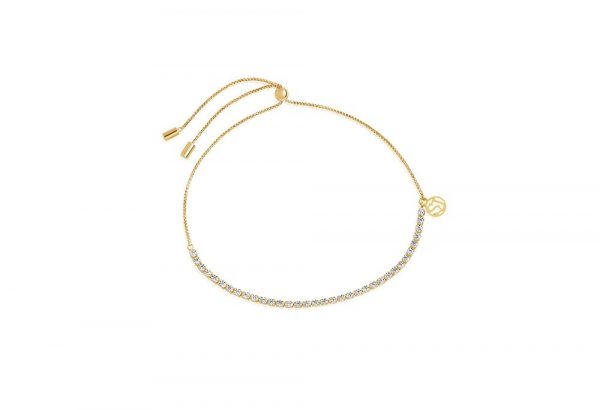 Sif Jakobs Armband Ellera "Tennis Bracelet" - 18 Kt. Guldpläterad Med Vita Zirkoner