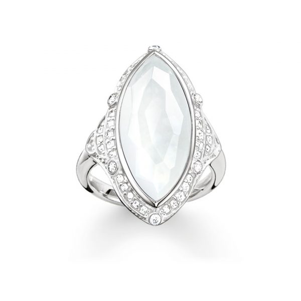 Thomas Sabo Cocktailring lotus. Stl 54