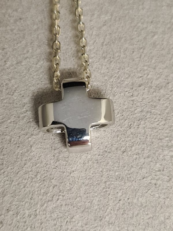 Hänge i 18 k vitguld & Diamanter. Totalt 0,13 ct - Bild 3
