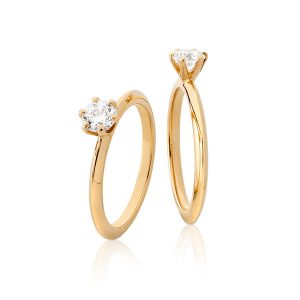 Guldbolaget Grade Victoria 18k. 0.40 ct Diamant