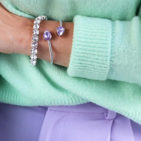 Caroline Svedbom Gia Stud Bracelet / Crystal - Bild 2