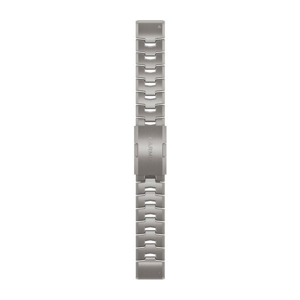 QuickFit® 22-klockarmband titan/gummi armband. Sista ex