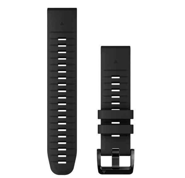 Garmin QuickFit silikonarmband 22 mm Svart