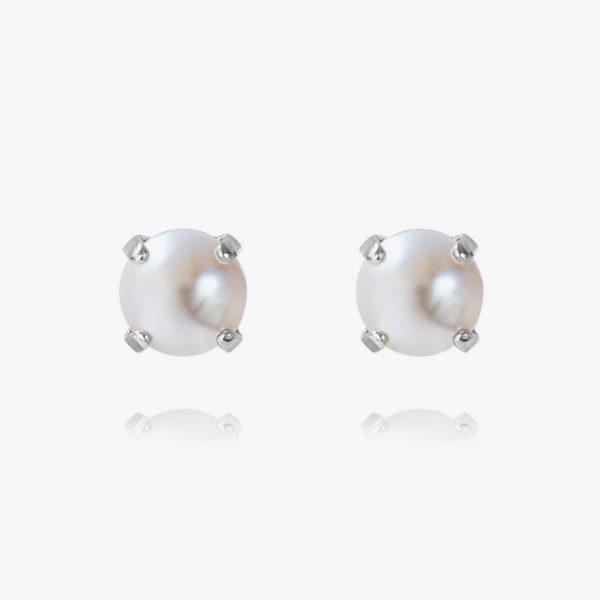 Caroline Svedbom Classic Stud Earrings / Pärla Guld eller silver färg. 8 mm