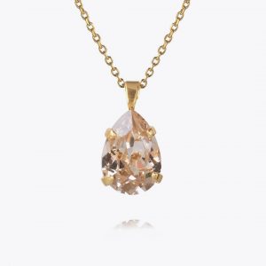 Caroline Svedbom Mini Drop Halsband / Silk. Guld eller silver färg