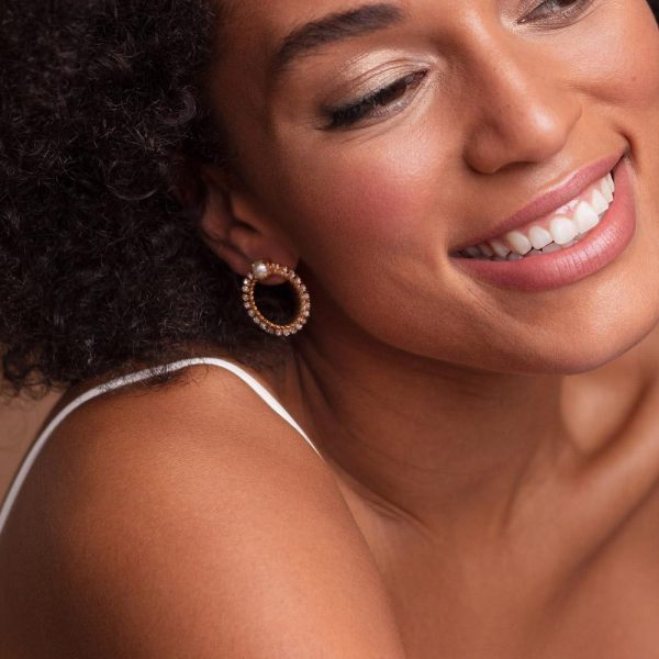 Caroline Svedbom  - One Love Earring / Pearl + Crystal - Bild 2