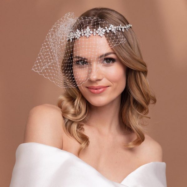Caroline Svedbom Bridal - More Than Words Tiara / Crystal Guldfärg - Bild 2