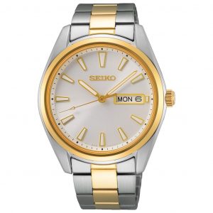 Seiko Herr 40 mm 100M Safir. Dag/datum
