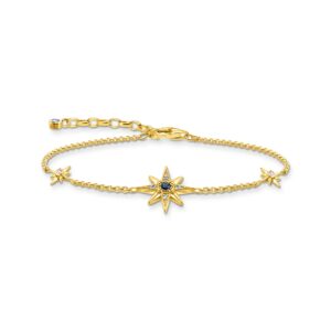Thomas Sabo Armband Royalty stjärnor med stenar. 1 ex
