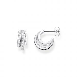 Thomas Sabo Creolörhängen med CZ. 1 par kvar