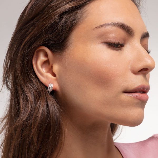 Thomas Sabo Creolörhängen med CZ. 1 par kvar - Bild 2