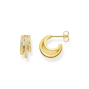 Thomas Sabo Creolörhängen med CZ. 1 par kvar