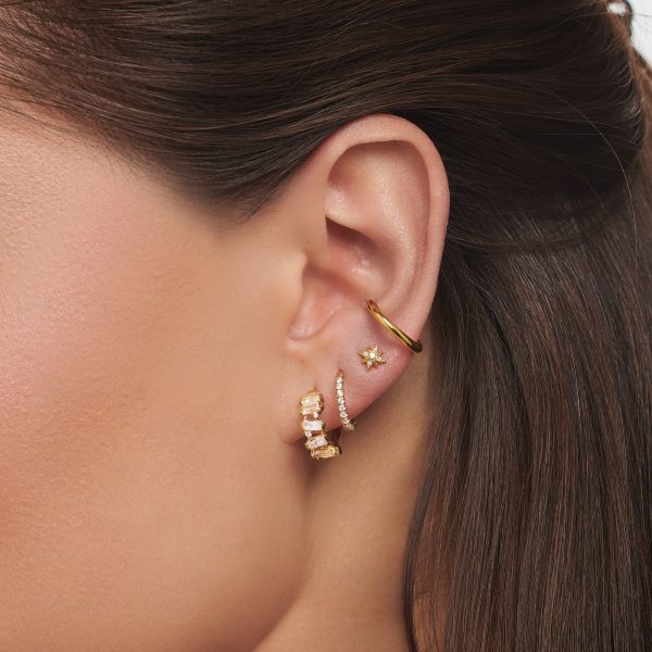 Thomas Sabo Creolörhängen med CZ. 14 mm - Bild 2