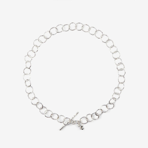 Sandberg Halsband Ringi sköldpadda, Silver