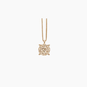 Piero Milano - Bloom Halsband guld 18 k med diamanter