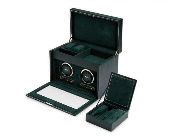 Wolf British Racing Green 2 piece watch winder - Bild 2