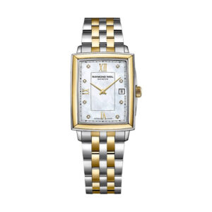 Raymond Weil Toccata. Bicolor. Diamant index. 22*28 mm