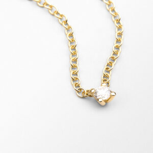 Sandberg Halsgropskedja Bonnie med Diamant 18k - 0.40 ct