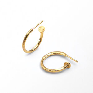 Sandberg Örhänge - Ringo Creol 18 k guld - 17 mm